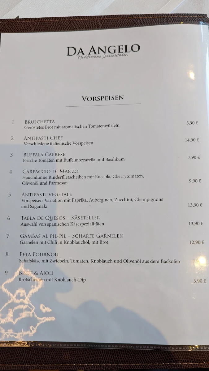 Speisekarte photo 5