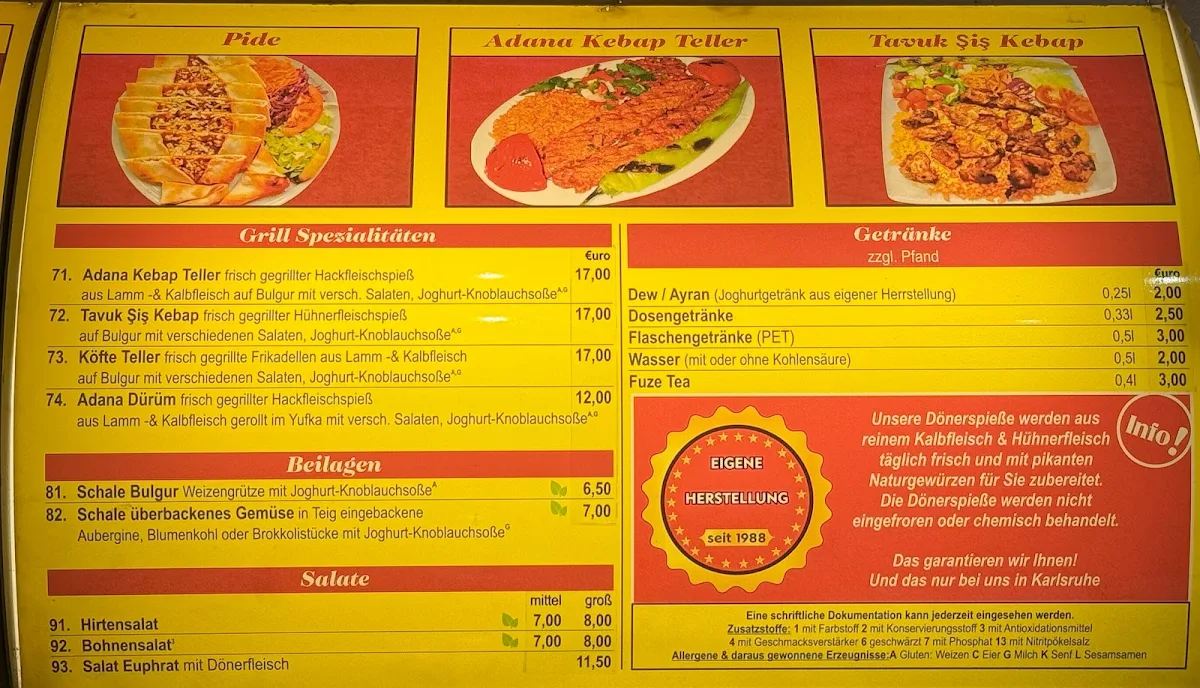Speisekarte photo 3