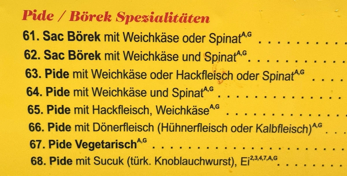 Speisekarte photo 8