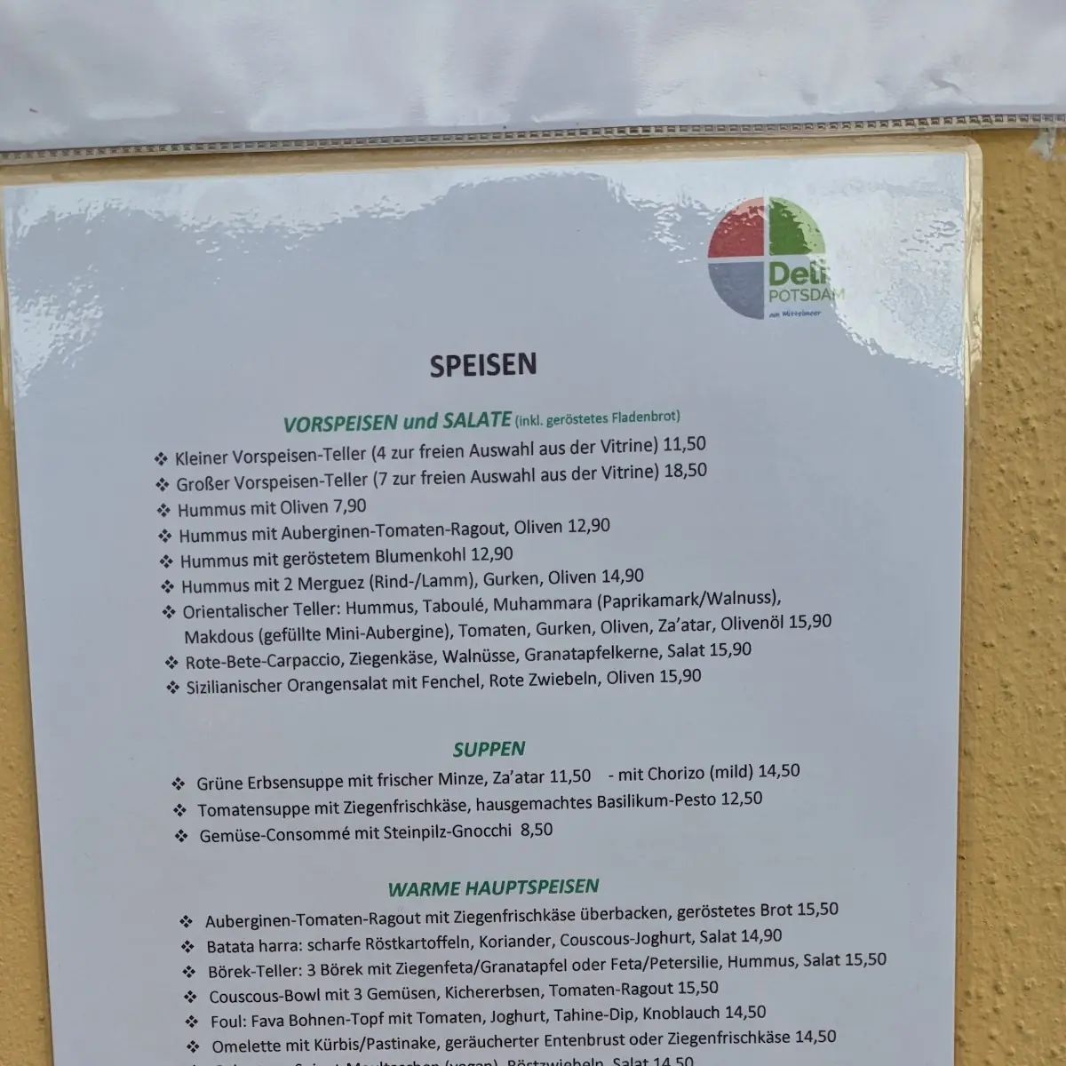 Speisekarte photo 2