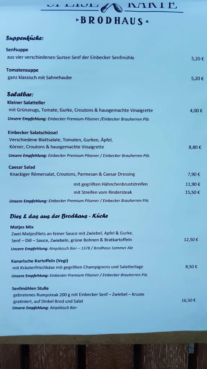 Speisekarte photo 6