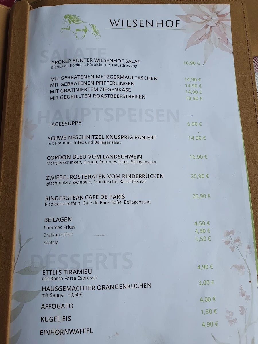 Speisekarte photo 1