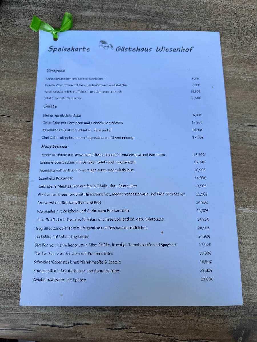 Speisekarte photo 3