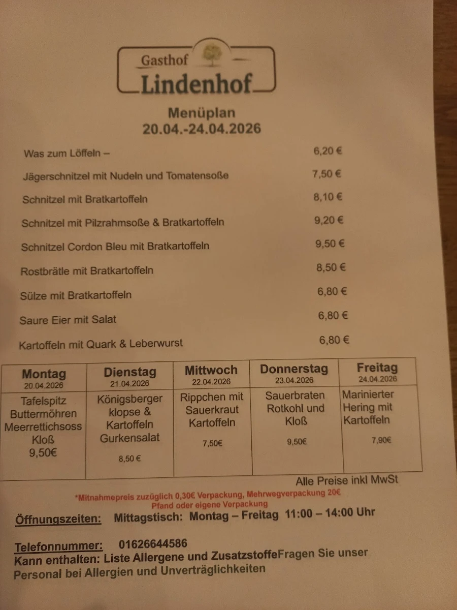 Speisekarte photo 6