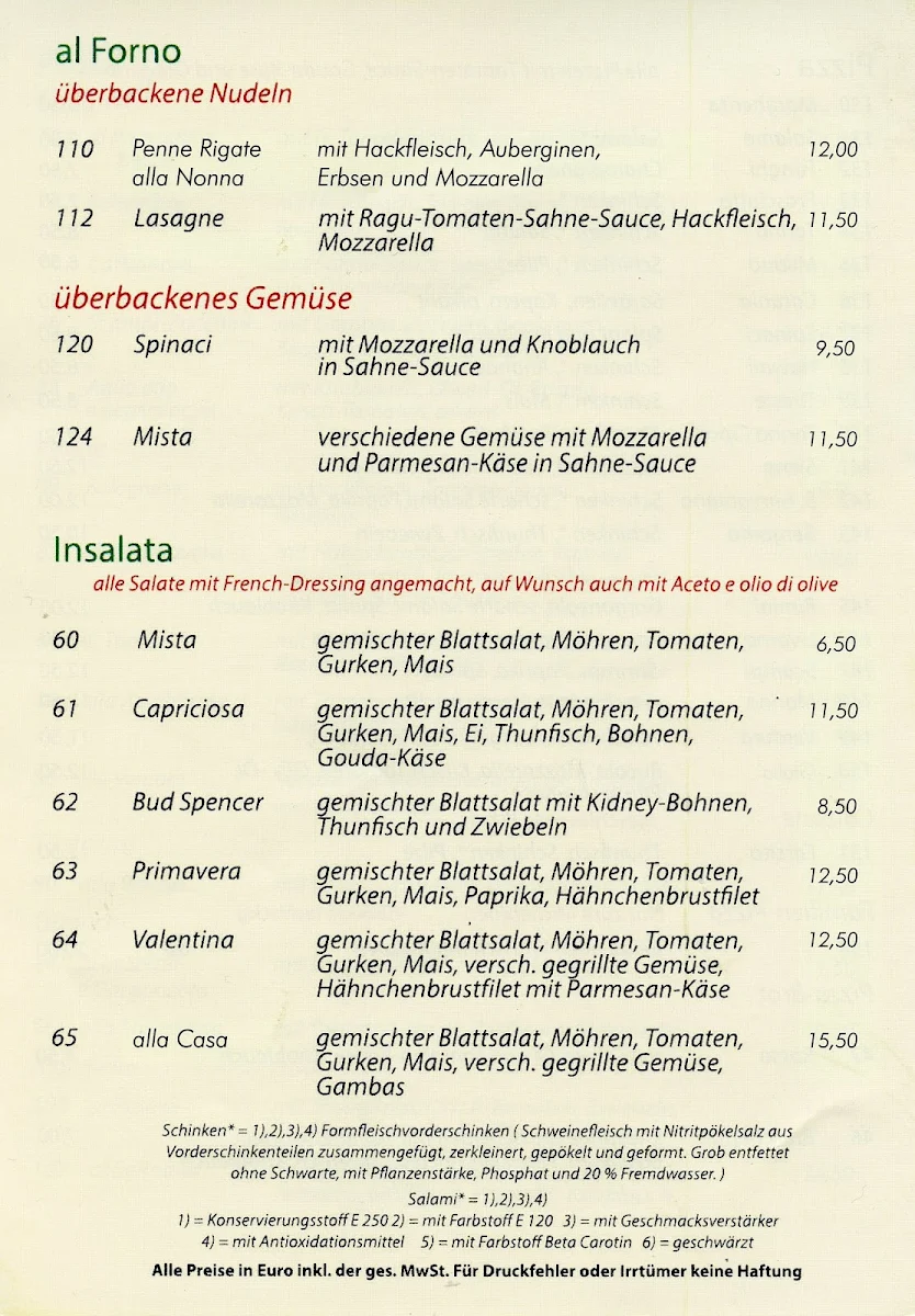 Speisekarte photo 2