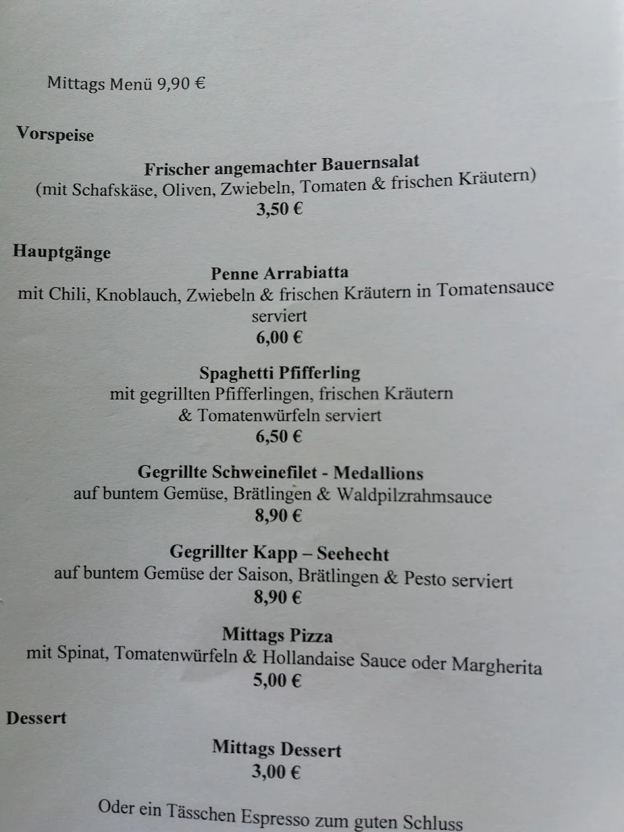 Speisekarte photo 5