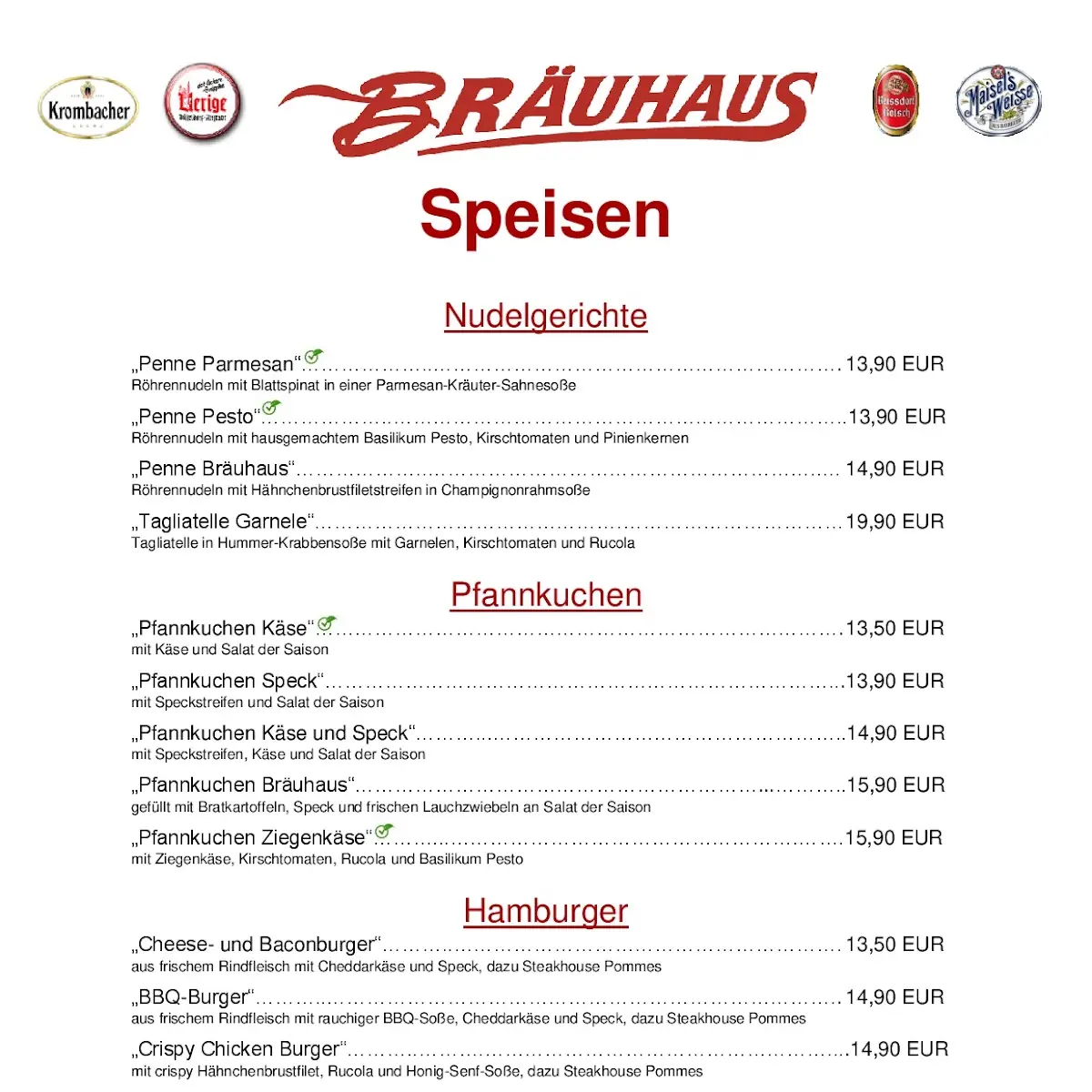 Speisekarte photo 2