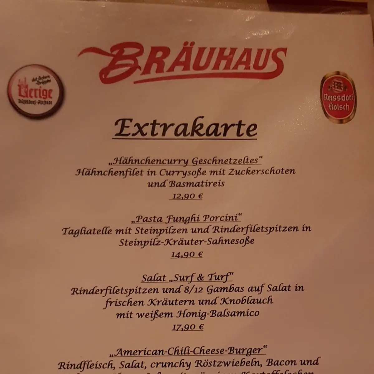 Speisekarte photo 6