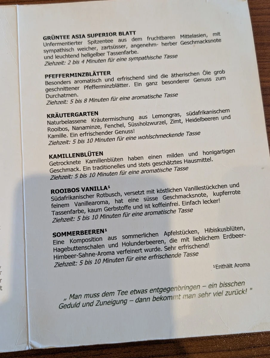 Speisekarte photo 3
