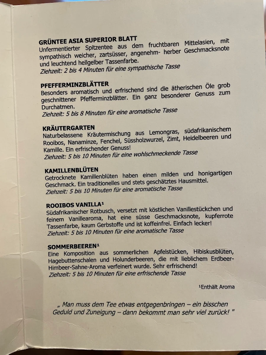 Speisekarte photo 5