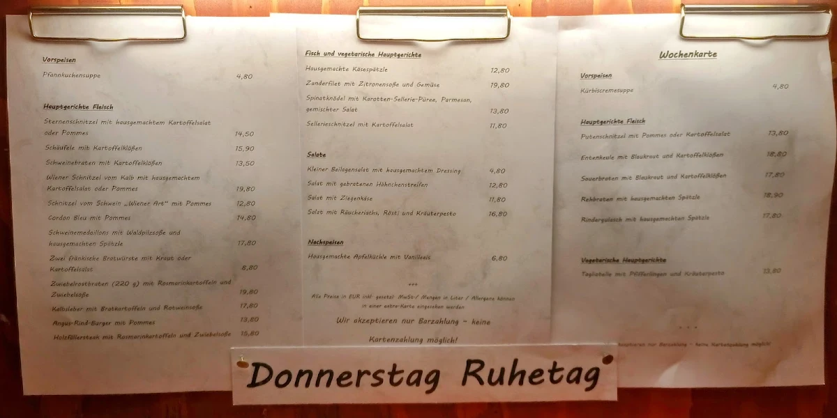 Speisekarte photo 6