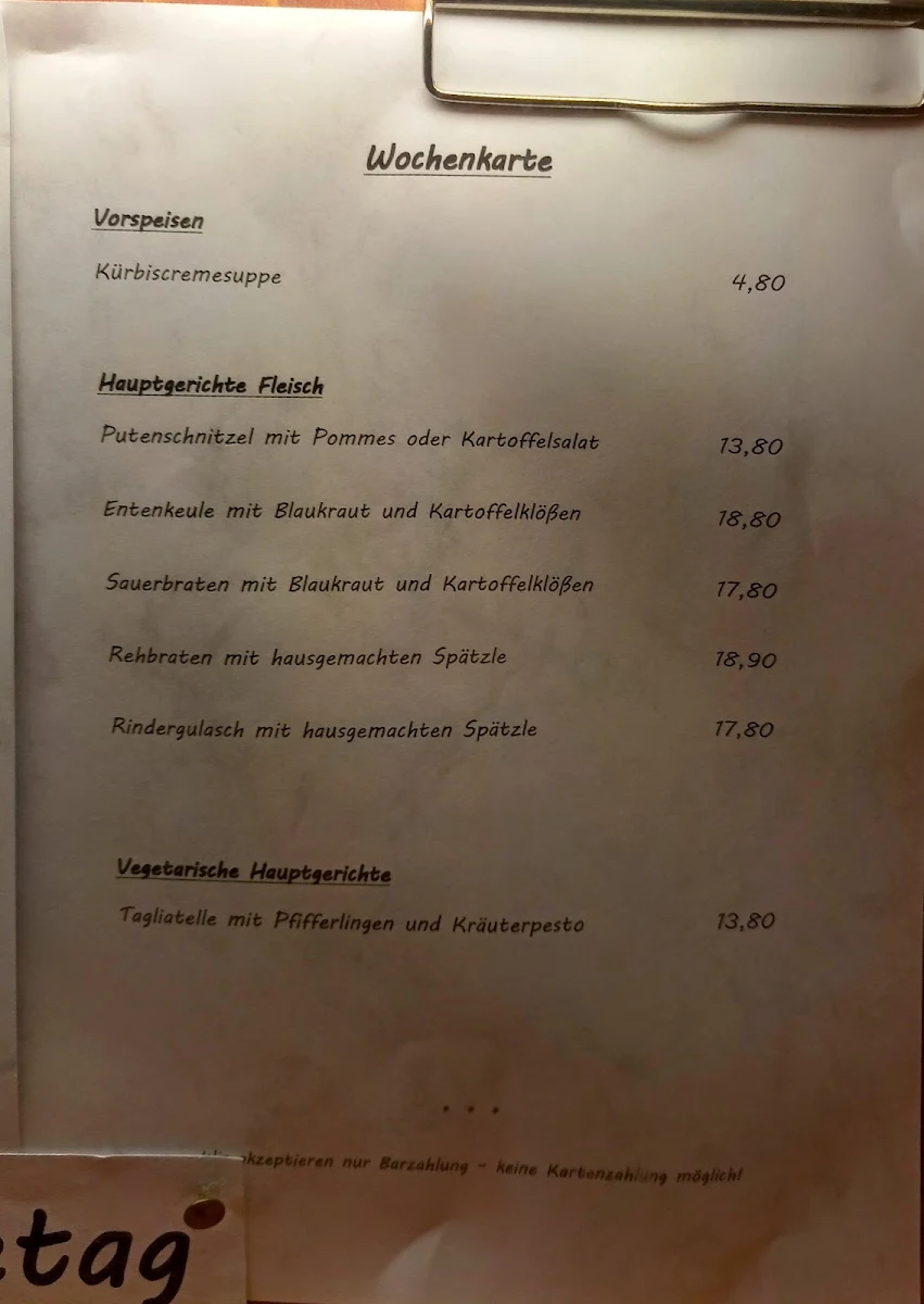 Speisekarte photo 7