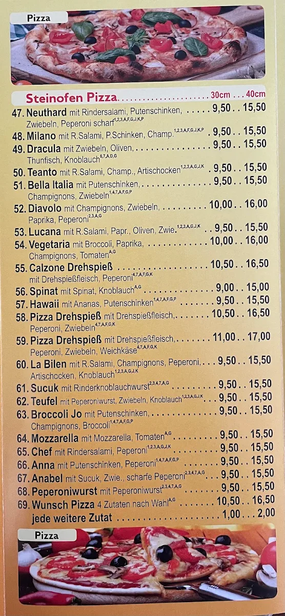 Speisekarte photo 4