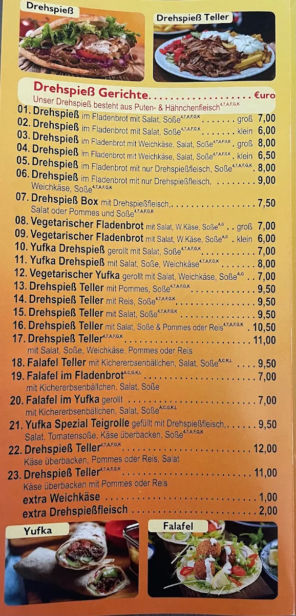 Speisekarte photo 8