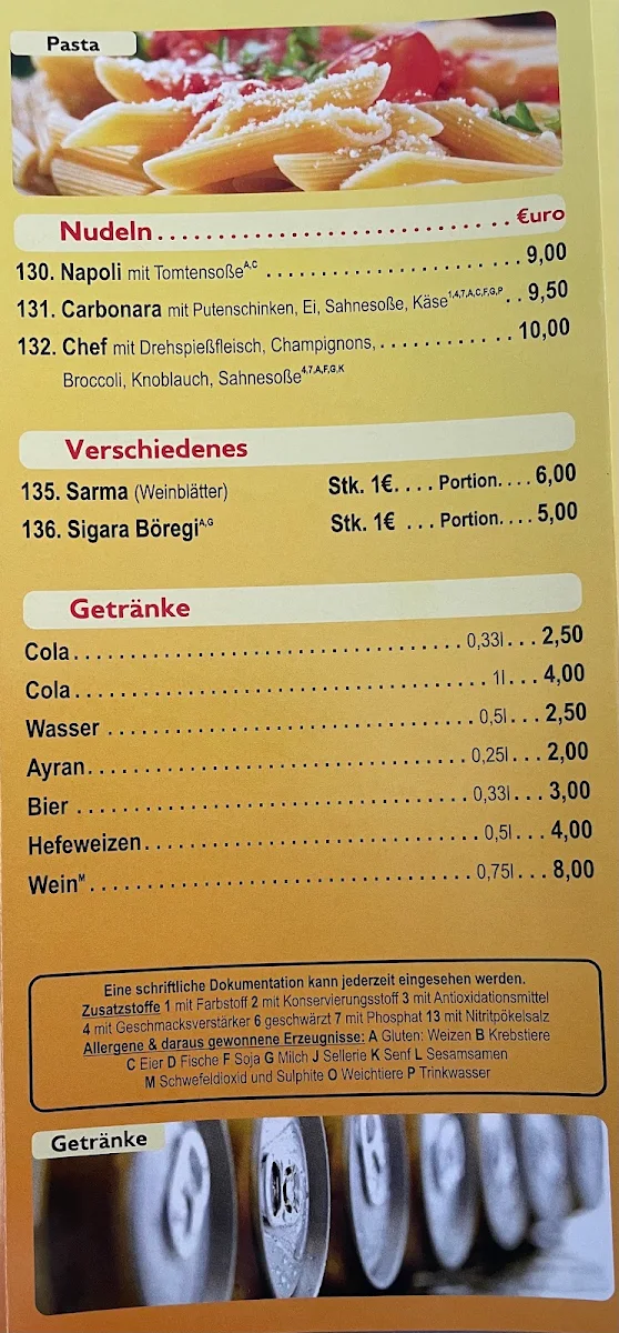 Speisekarte photo 9