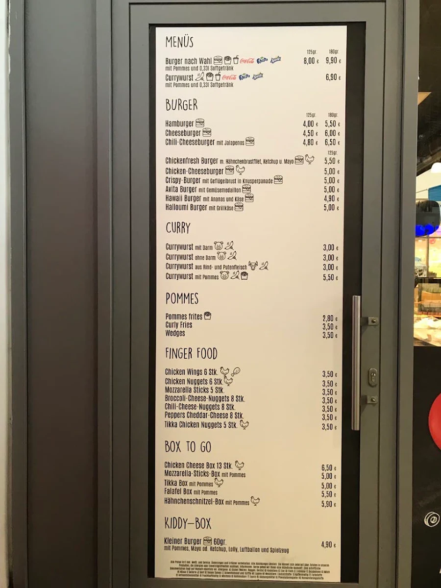 Speisekarte photo 2