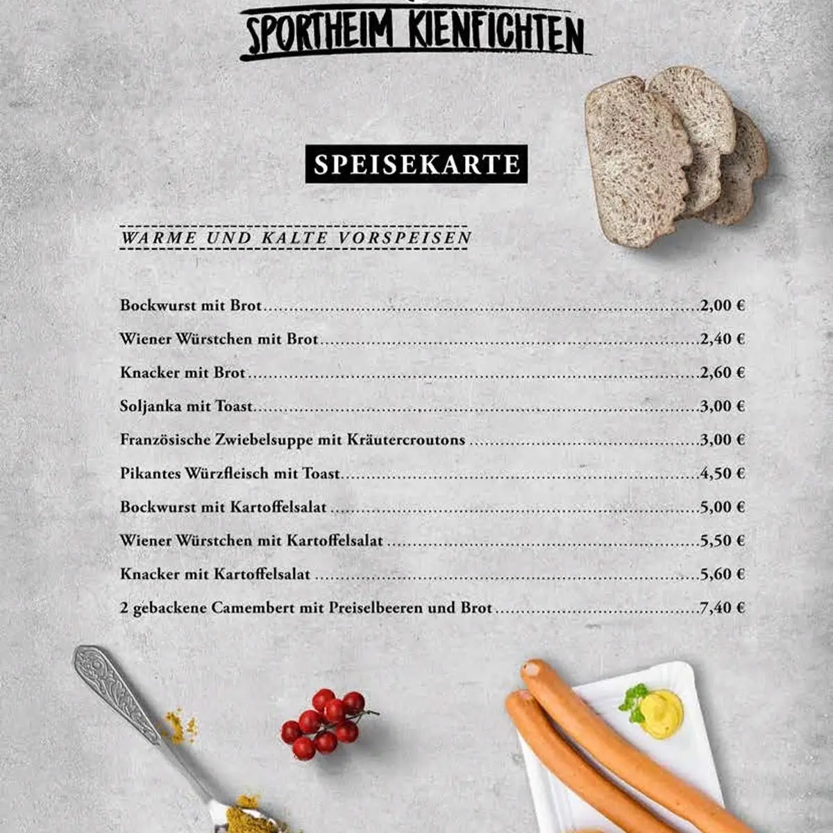 Speisekarte photo 6