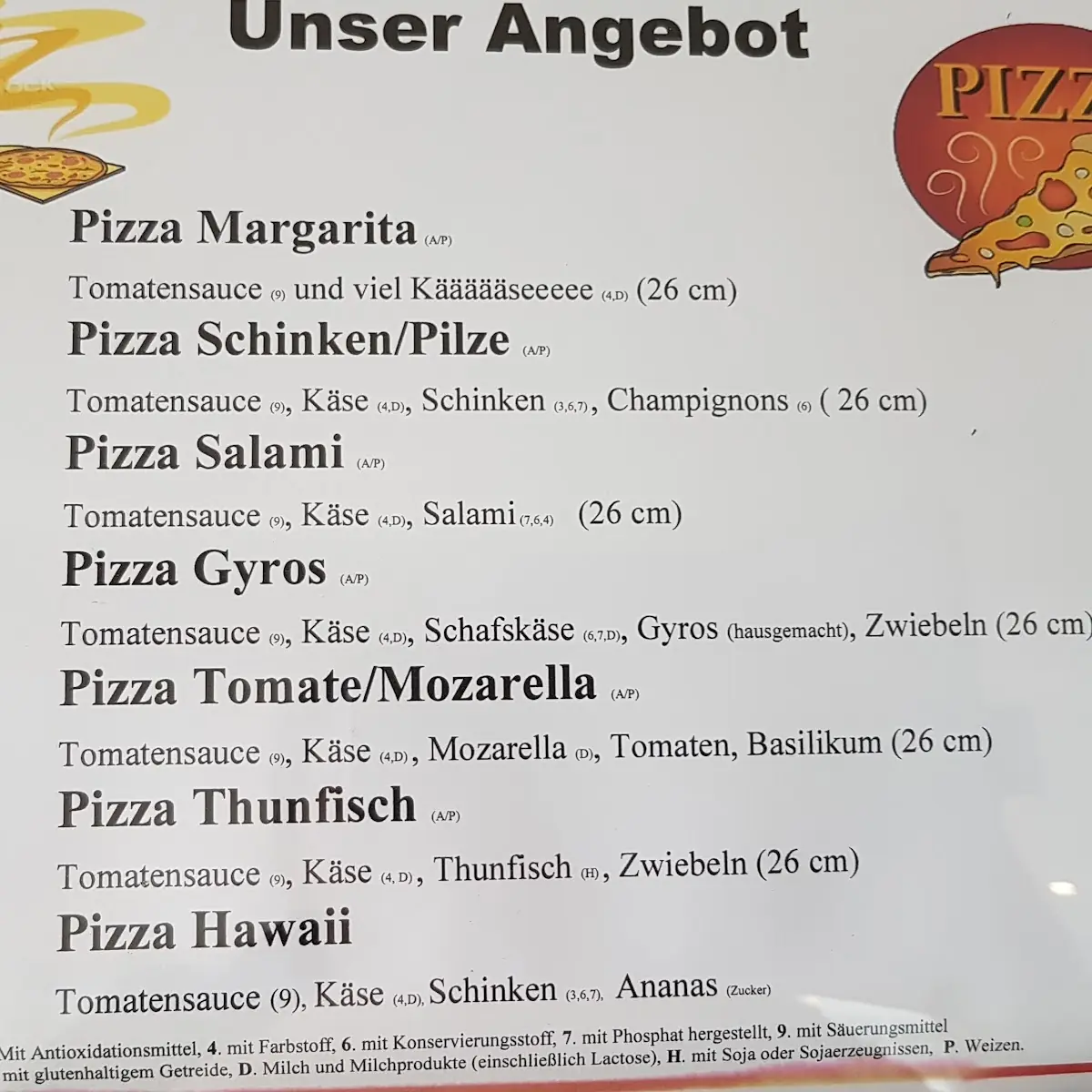 Speisekarte photo 4