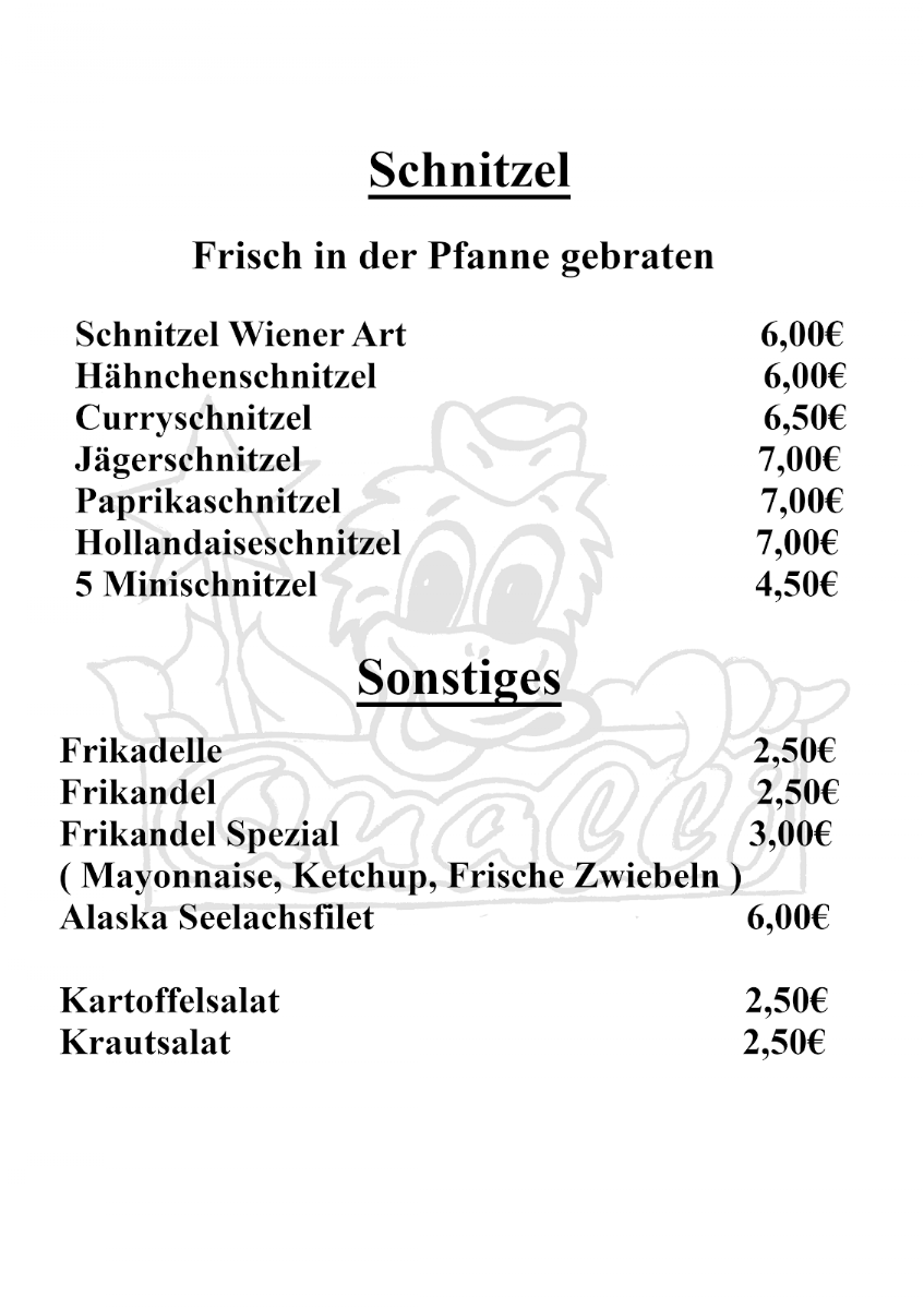 Speisekarte photo 3