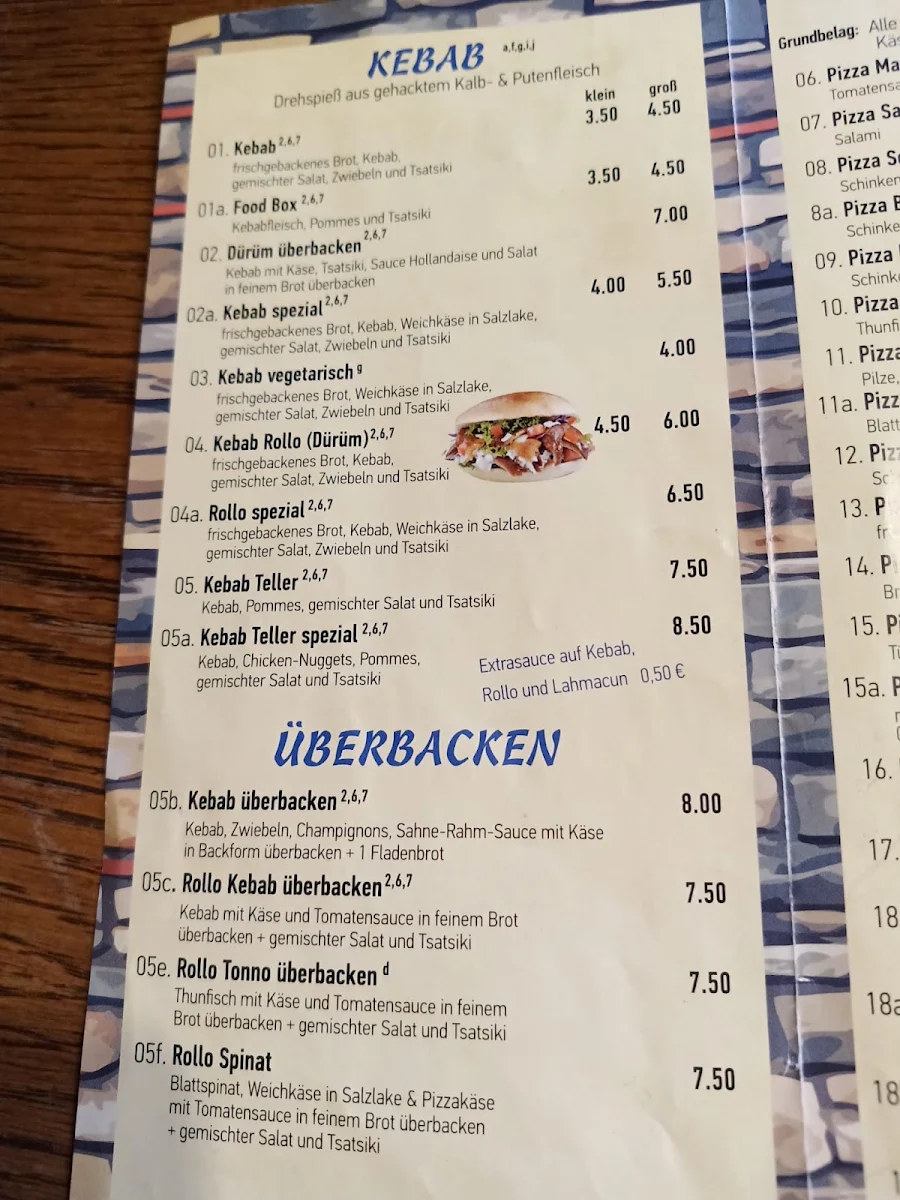 Speisekarte photo 3