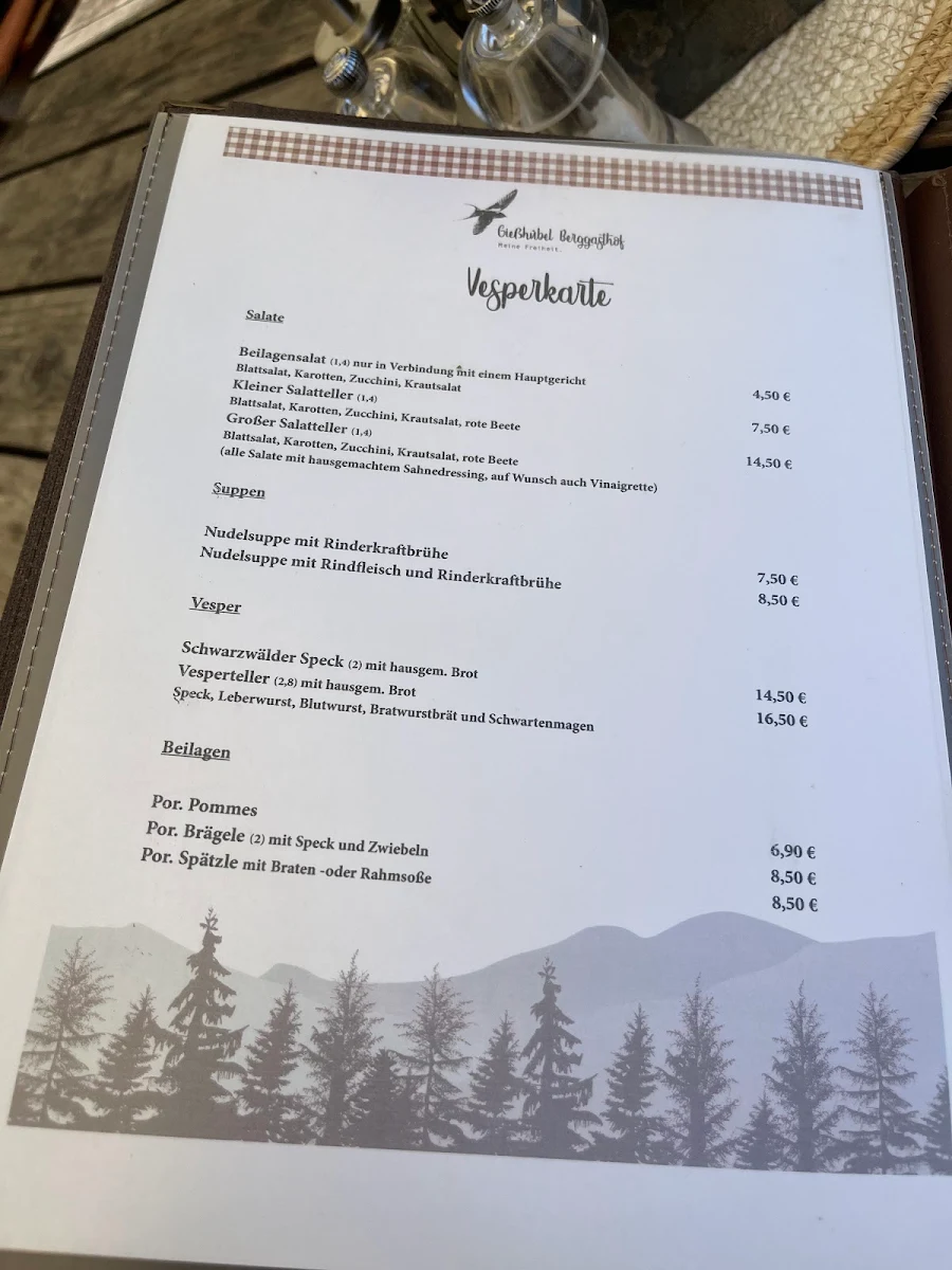 Speisekarte photo 1