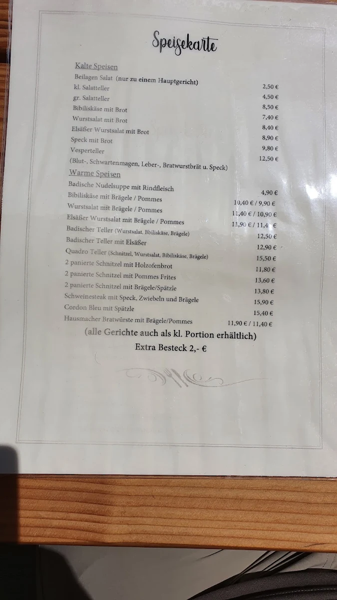 Speisekarte photo 10
