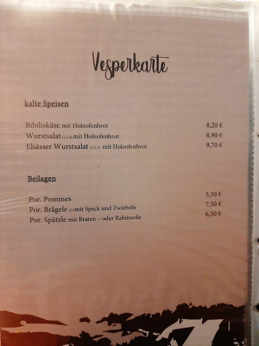 Speisekarte photo 5