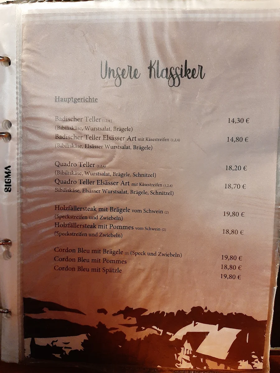 Speisekarte photo 8