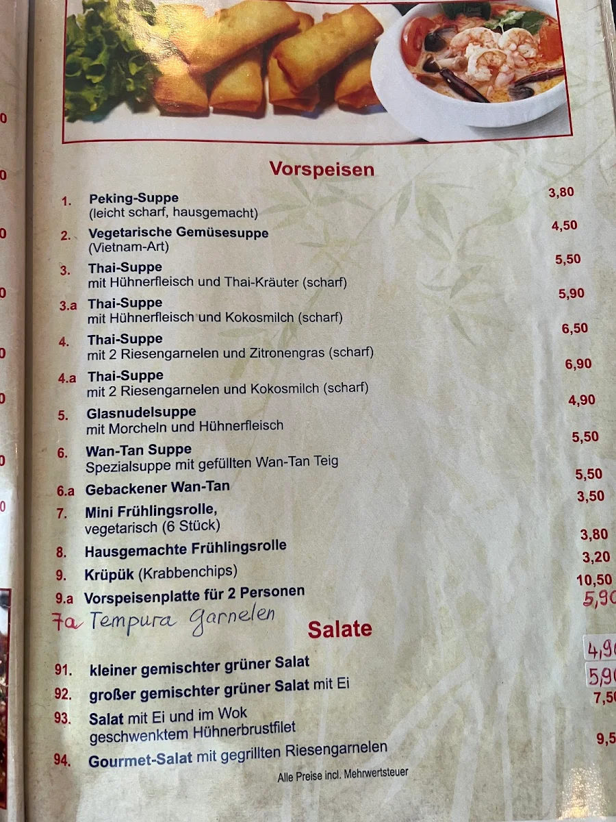 Speisekarte photo 5