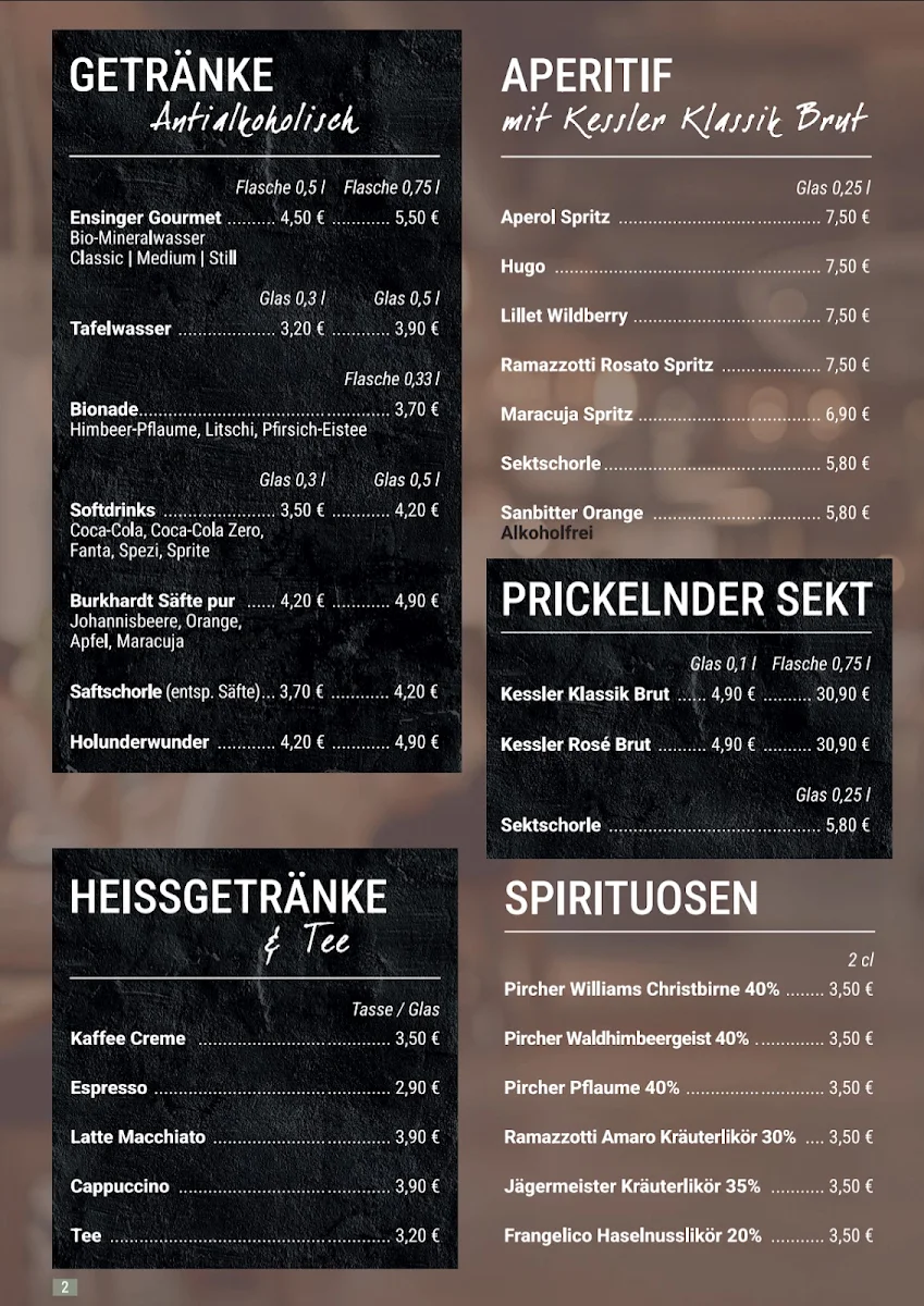 Speisekarte photo 3