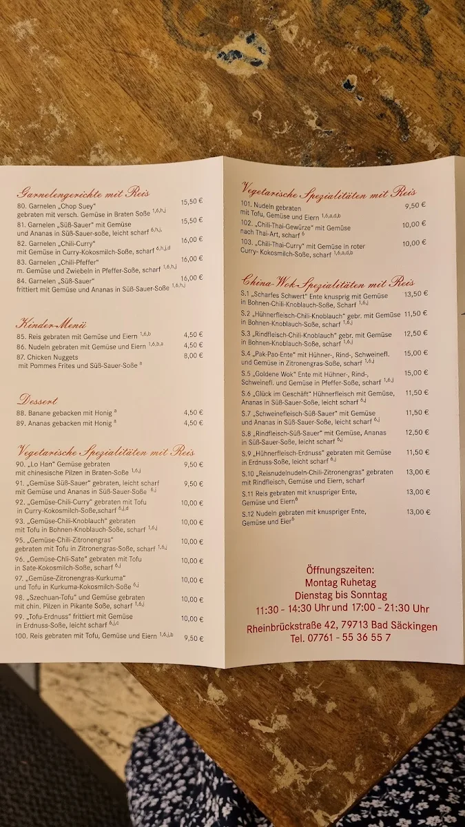 Speisekarte photo 2