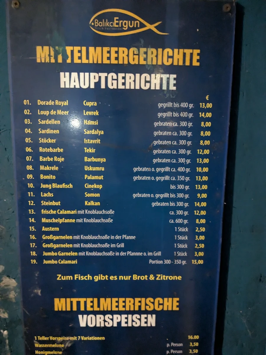 Speisekarte photo 6