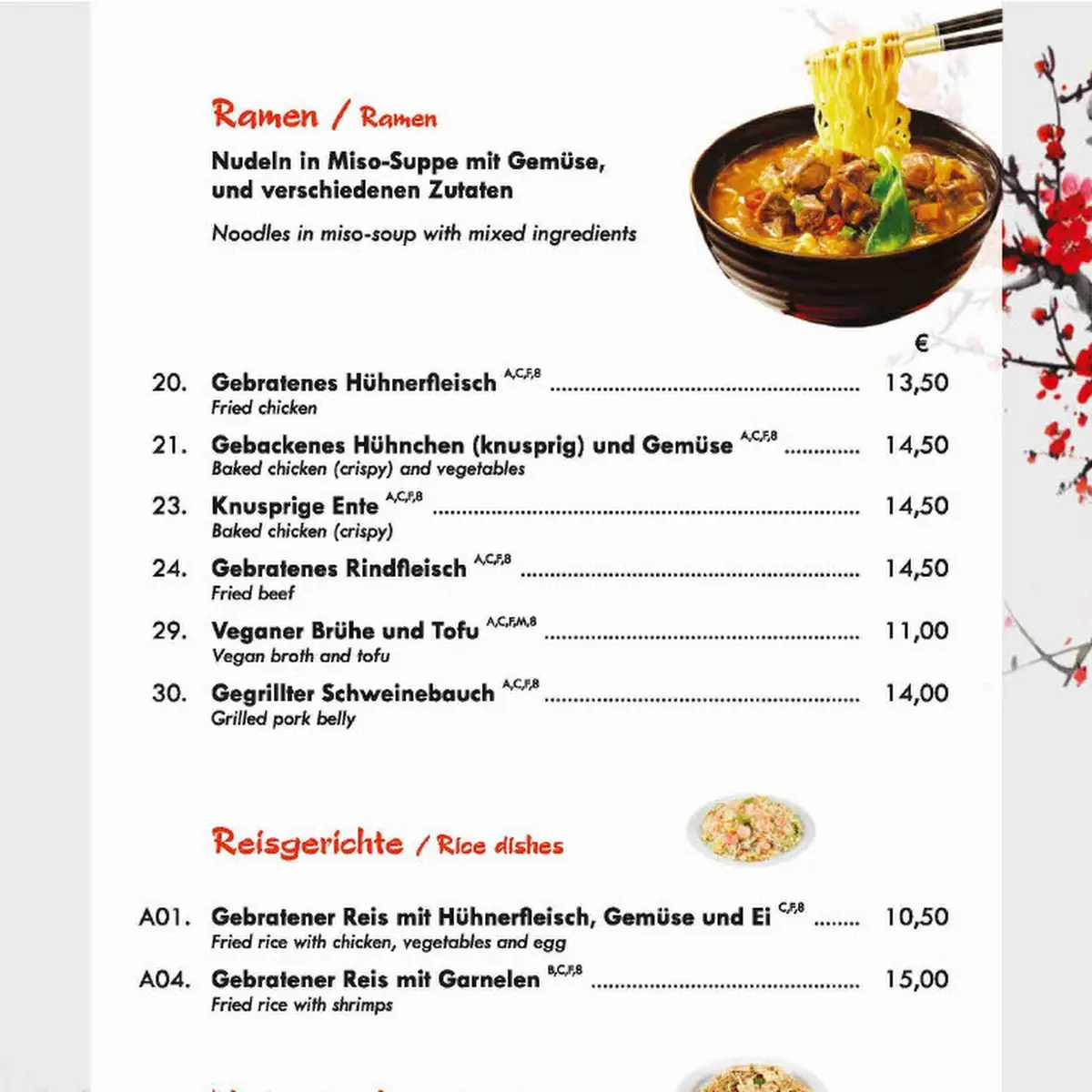 Speisekarte photo 3