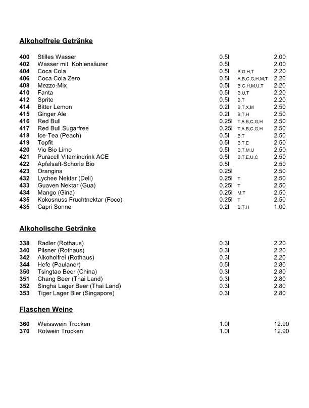 Speisekarte photo 2