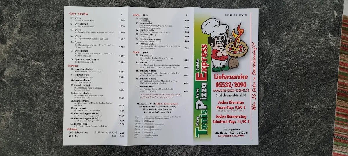 Speisekarte photo 2