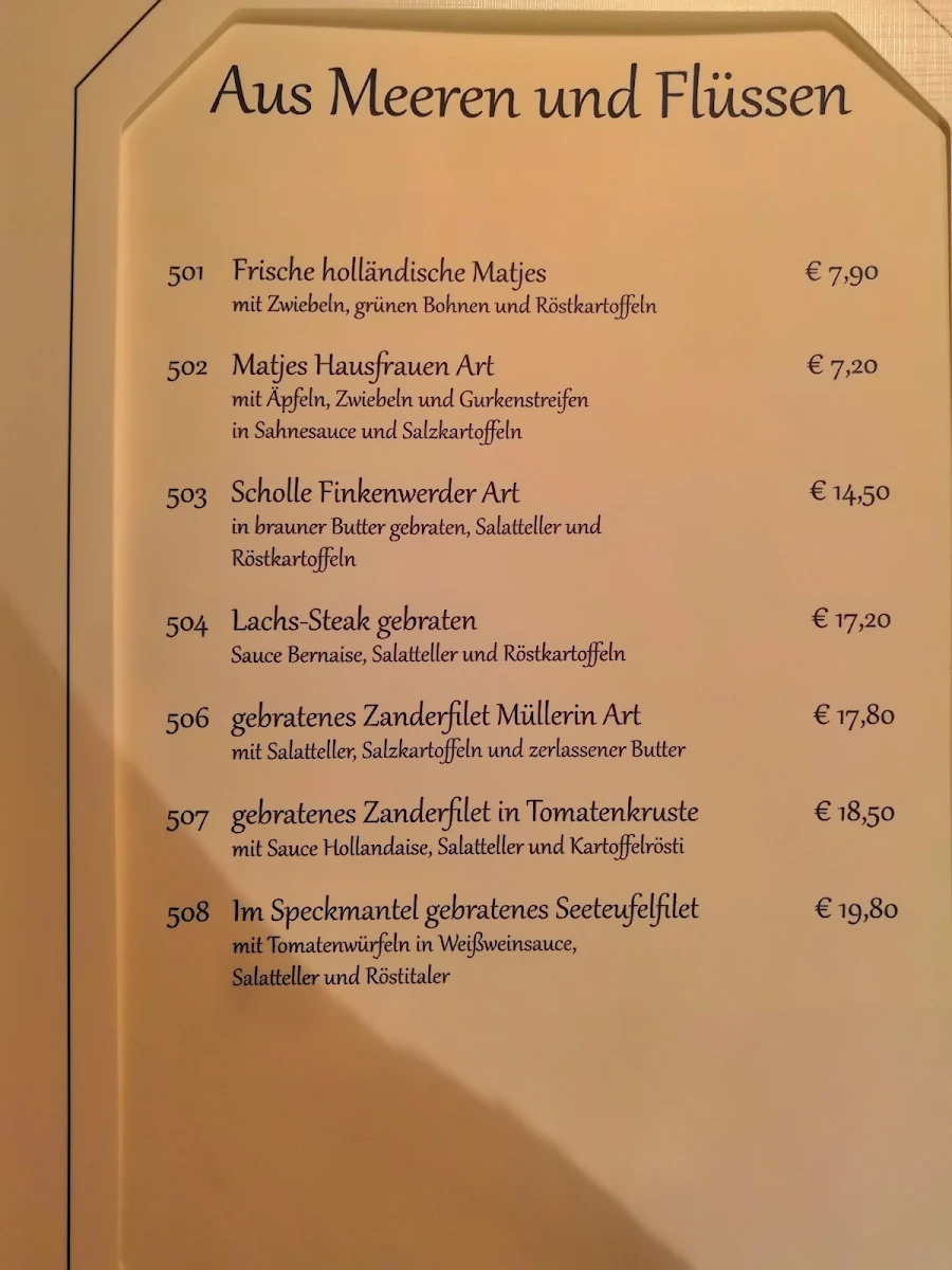 Speisekarte photo 3