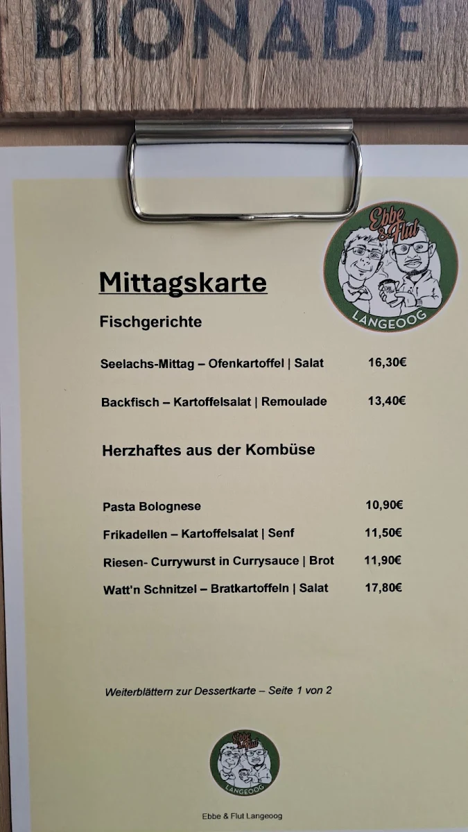 Speisekarte photo 3