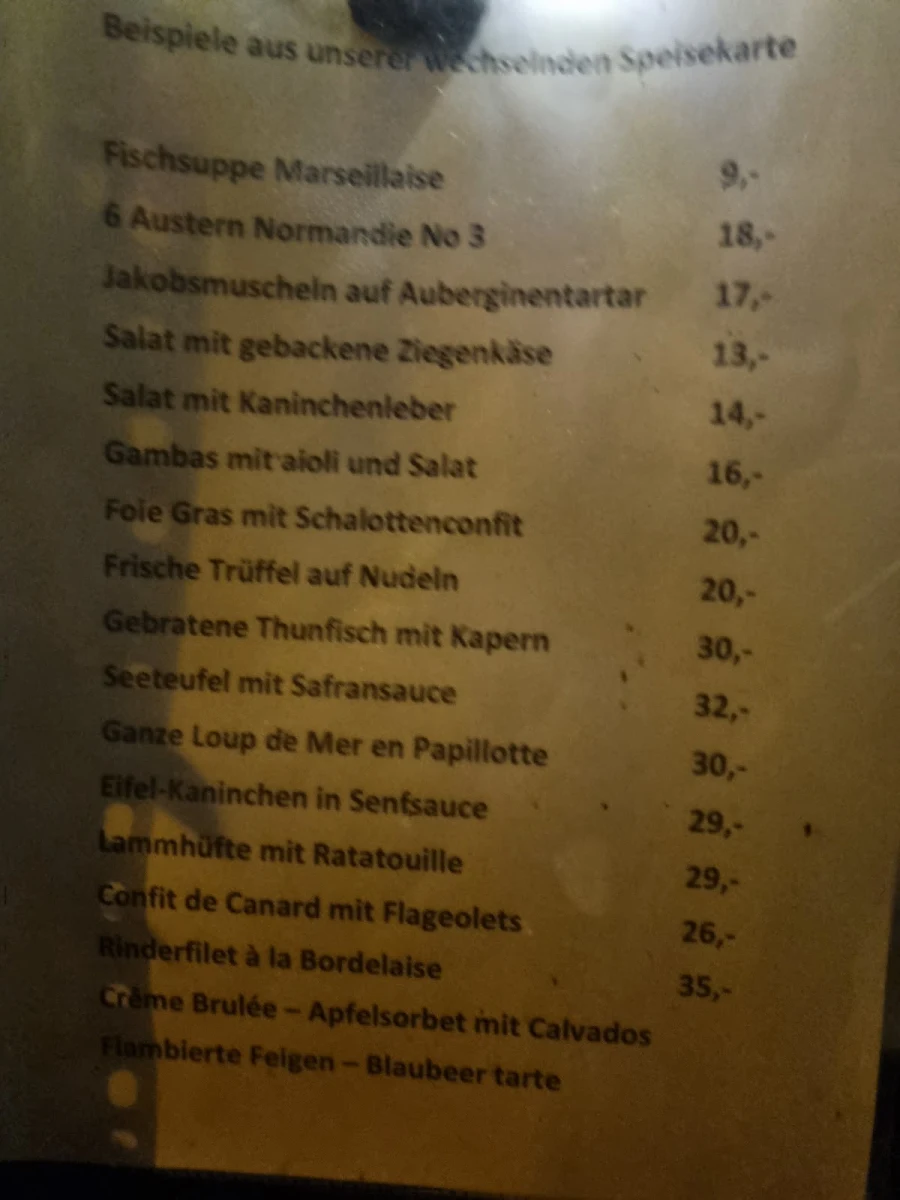 Speisekarte photo 3