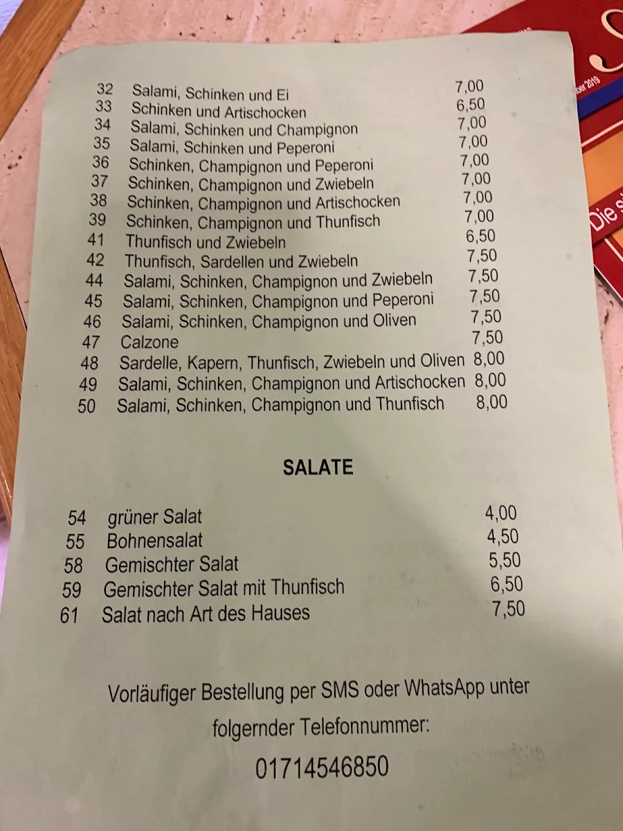 Speisekarte photo 5