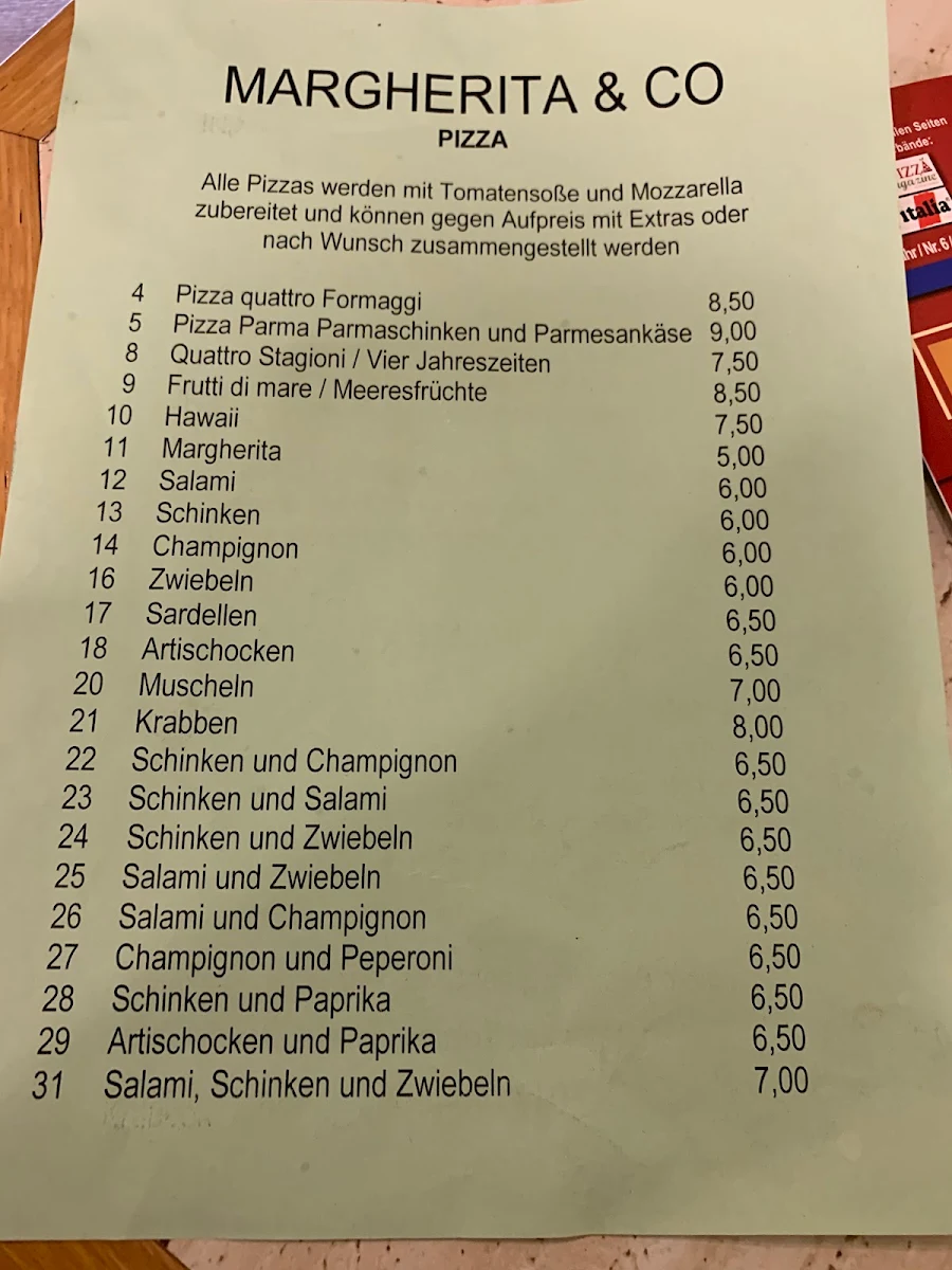 Speisekarte photo 6