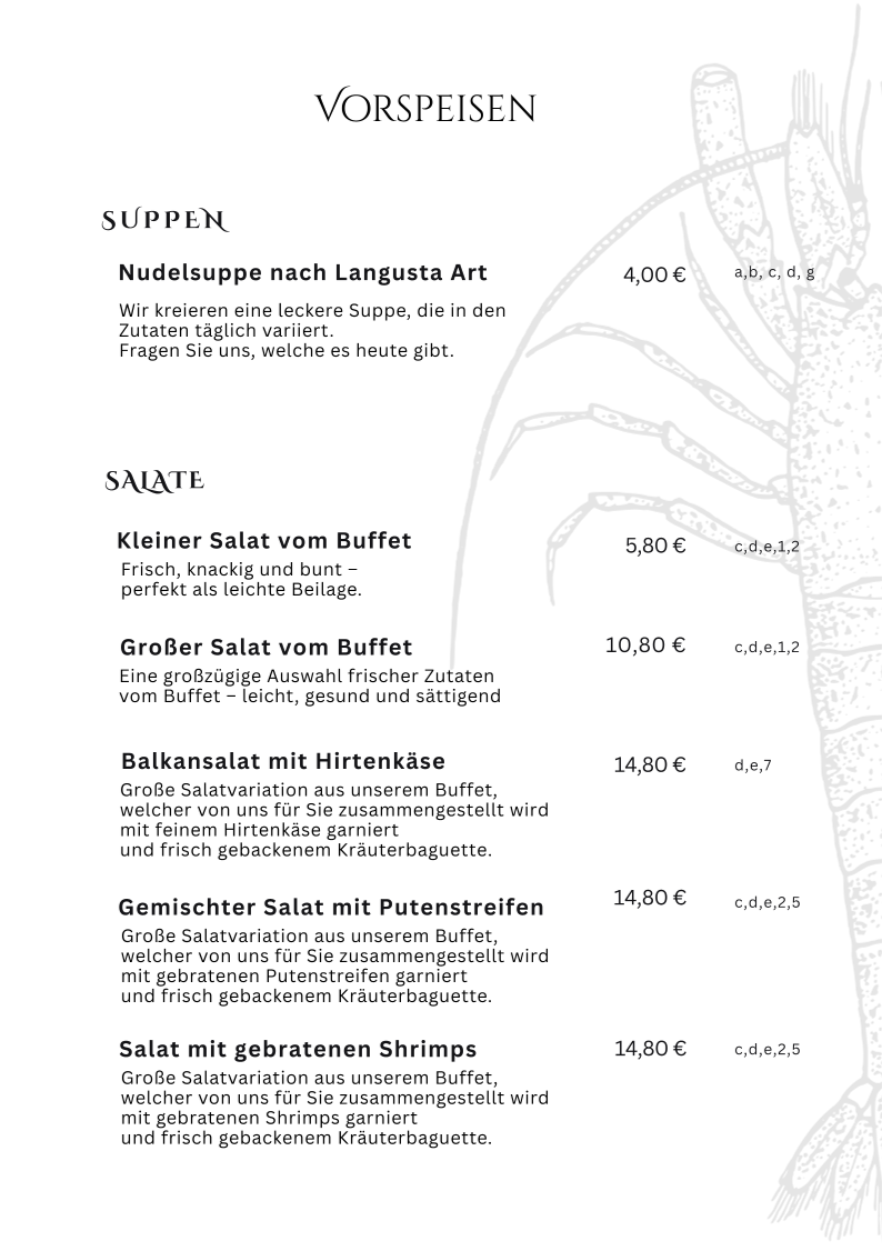 Speisekarte photo 10