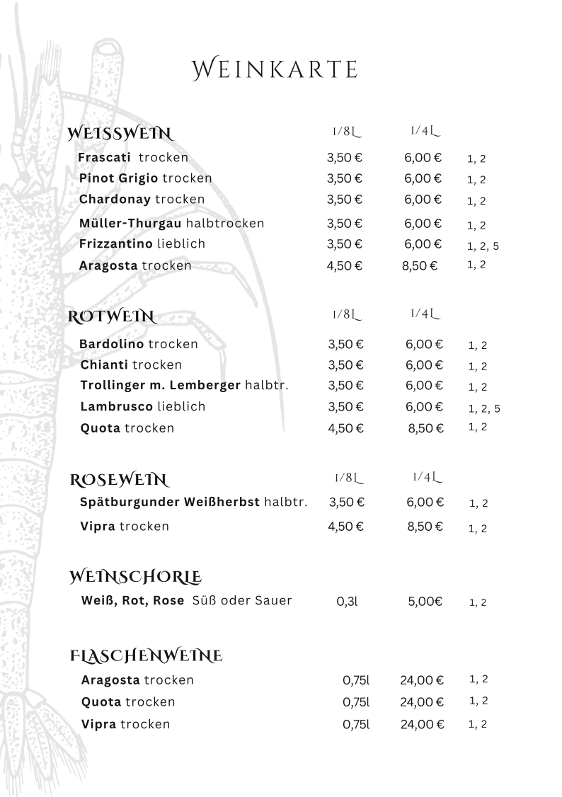 Speisekarte photo 4