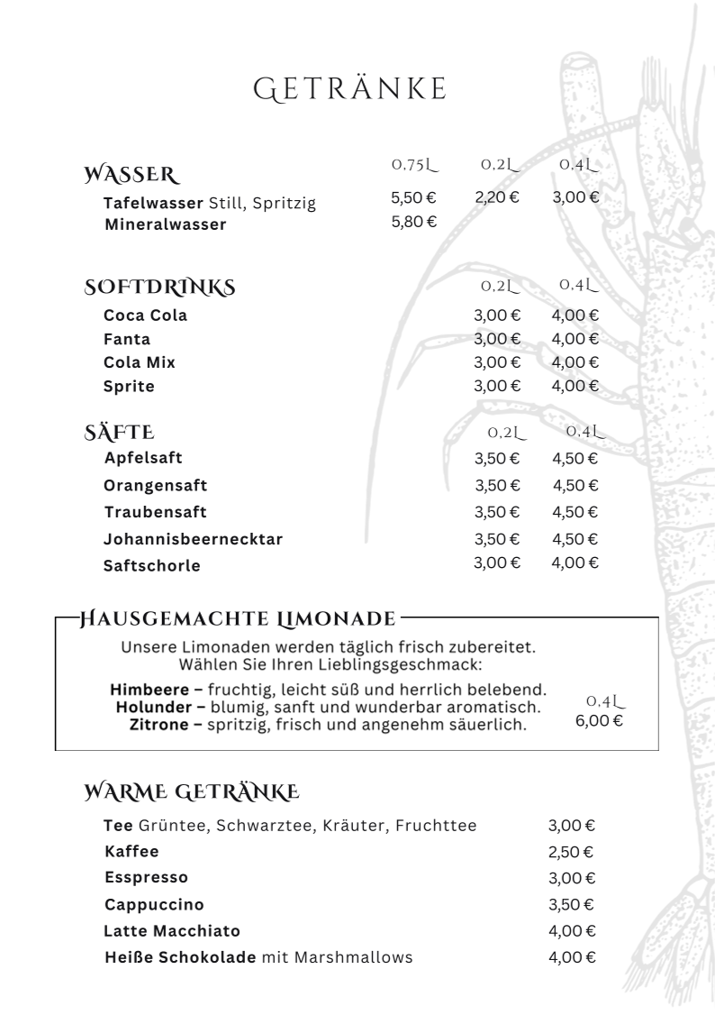 Speisekarte photo 5