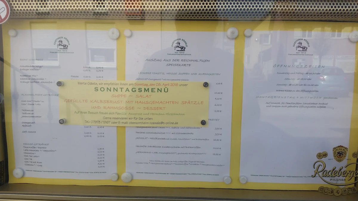 Speisekarte photo 2