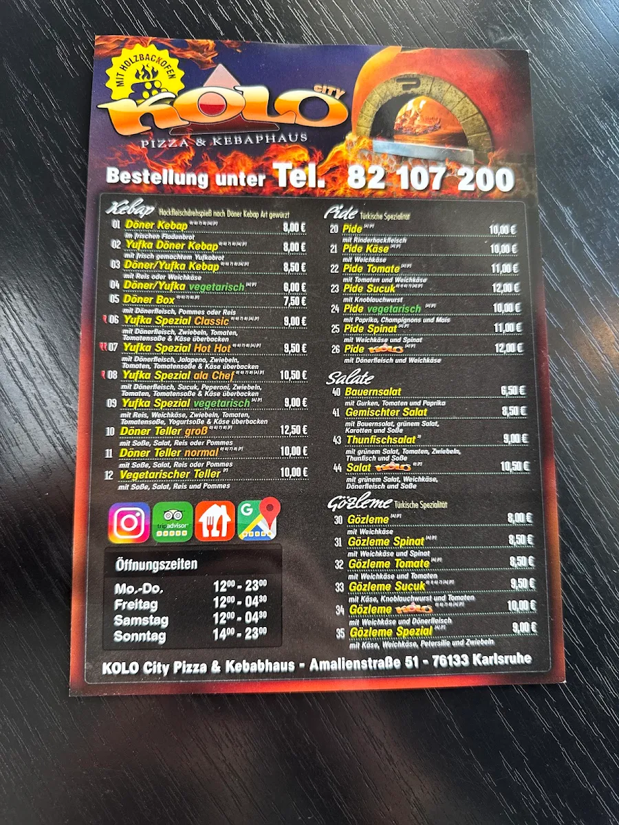 Speisekarte photo 3