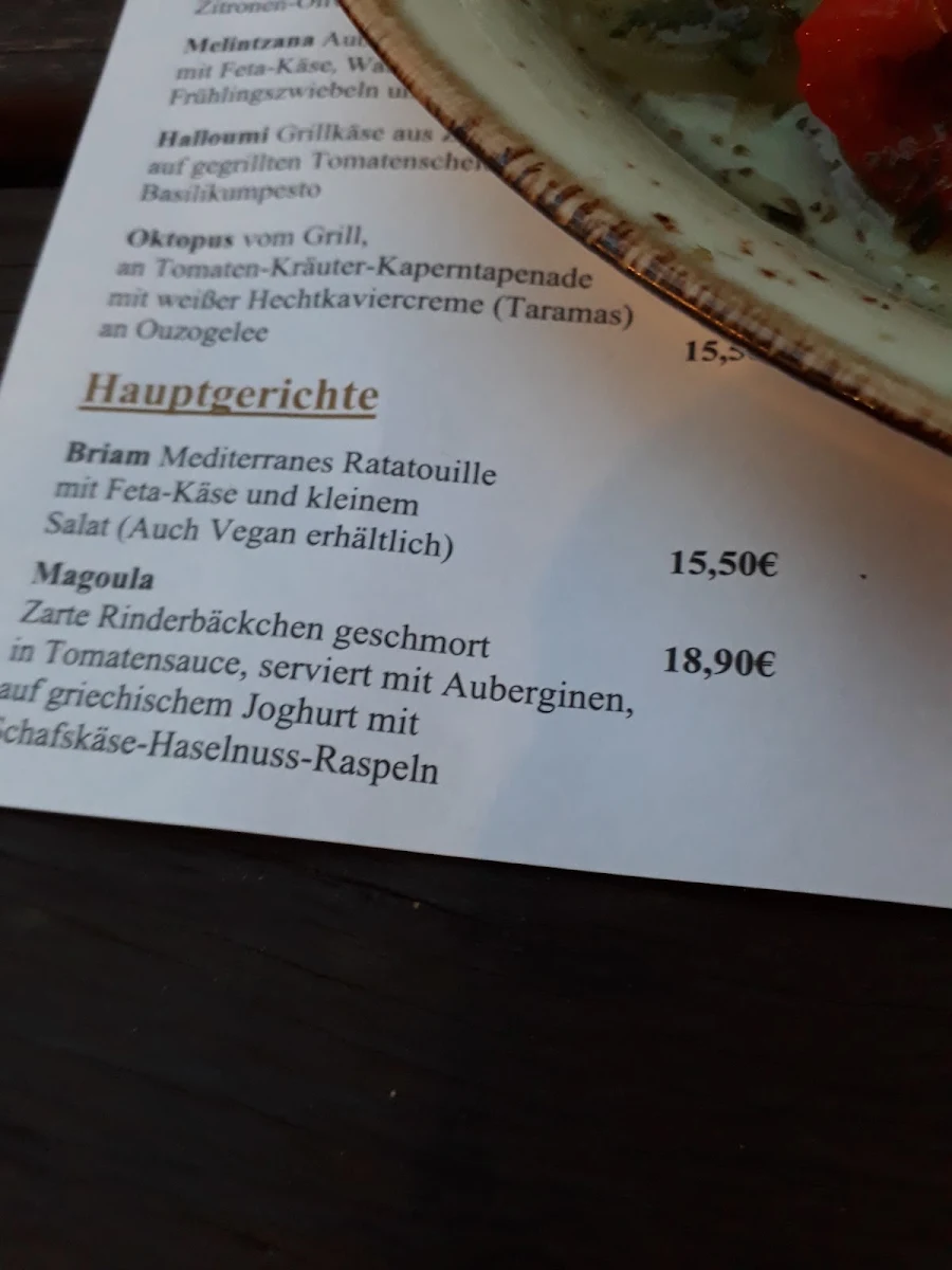 Speisekarte photo 3