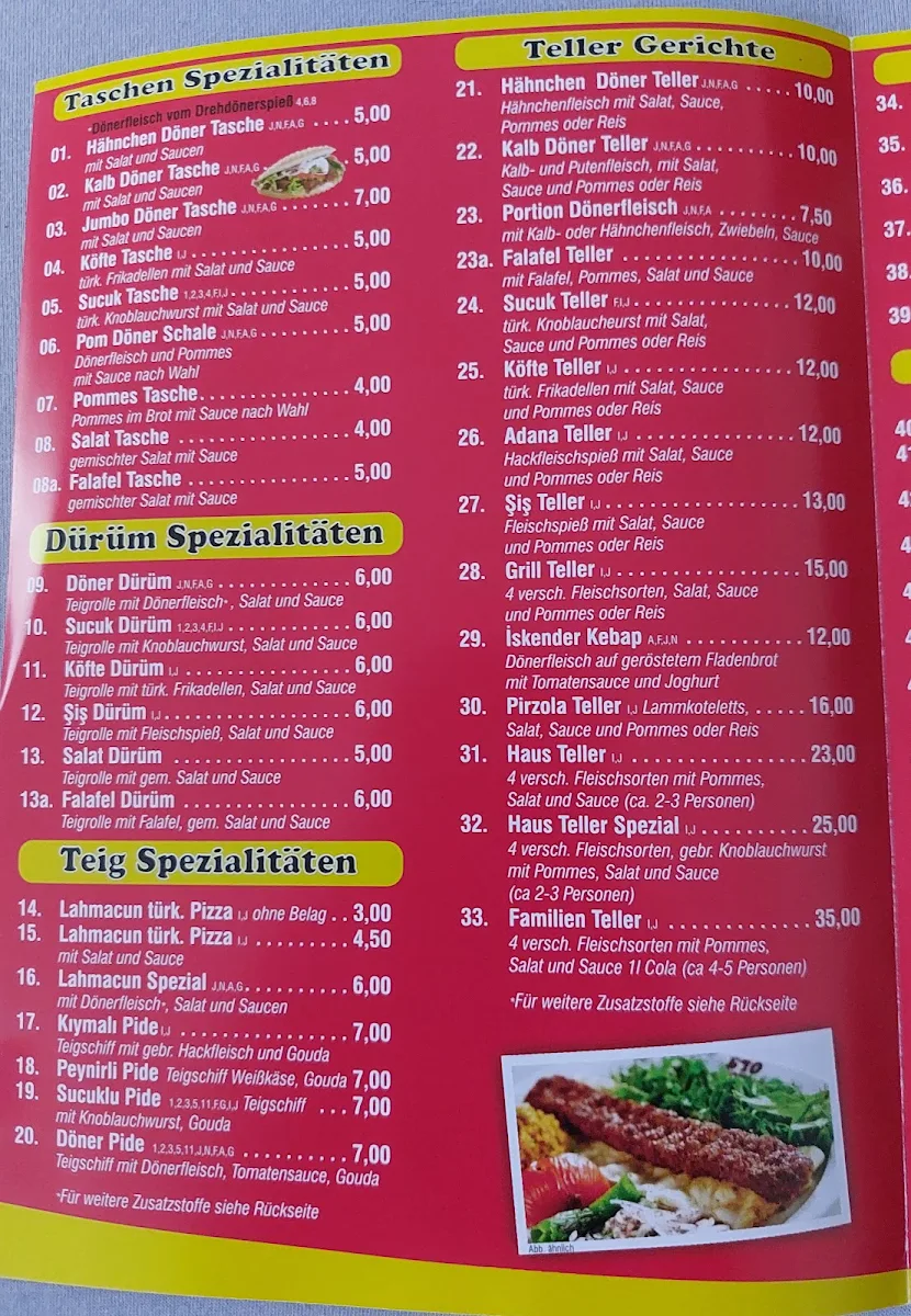 Speisekarte photo 1