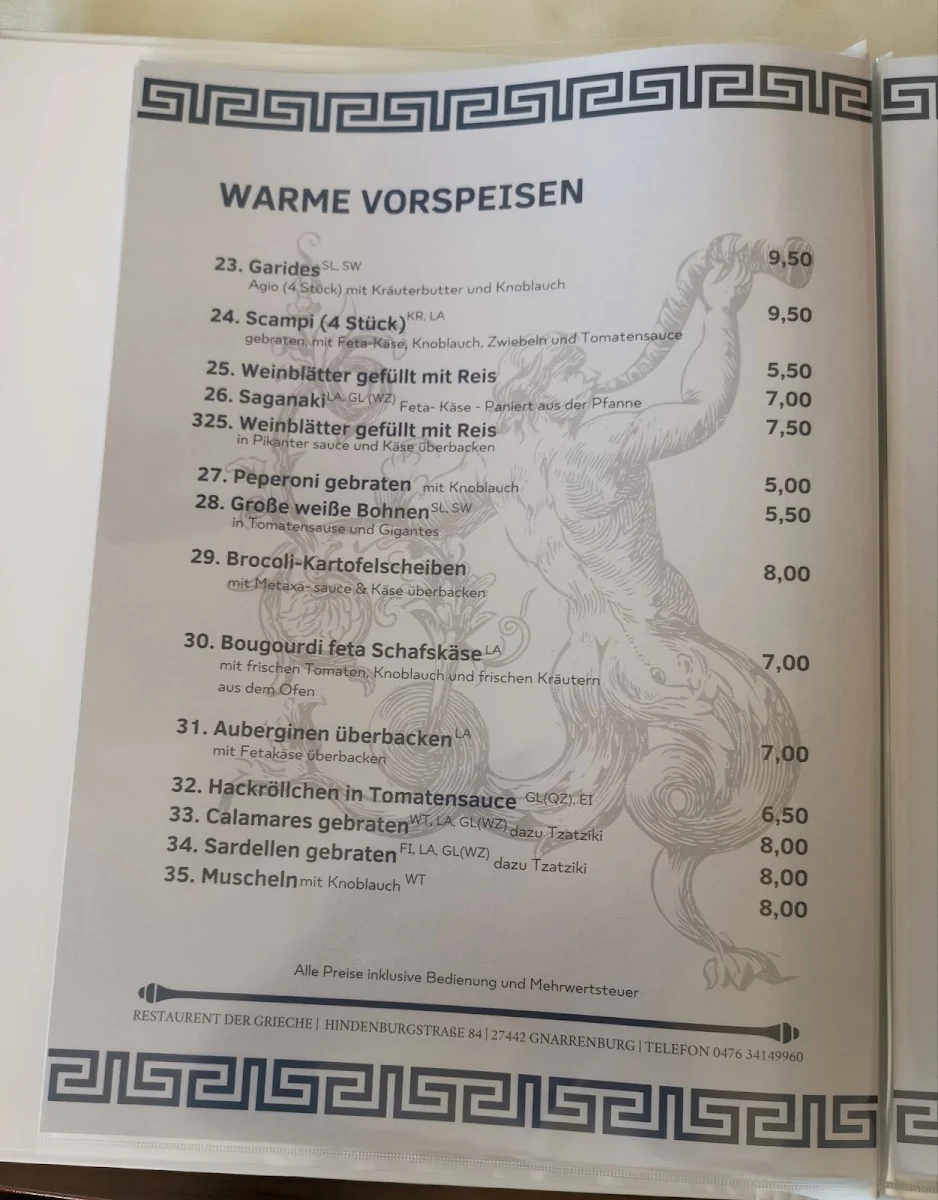 Speisekarte photo 3