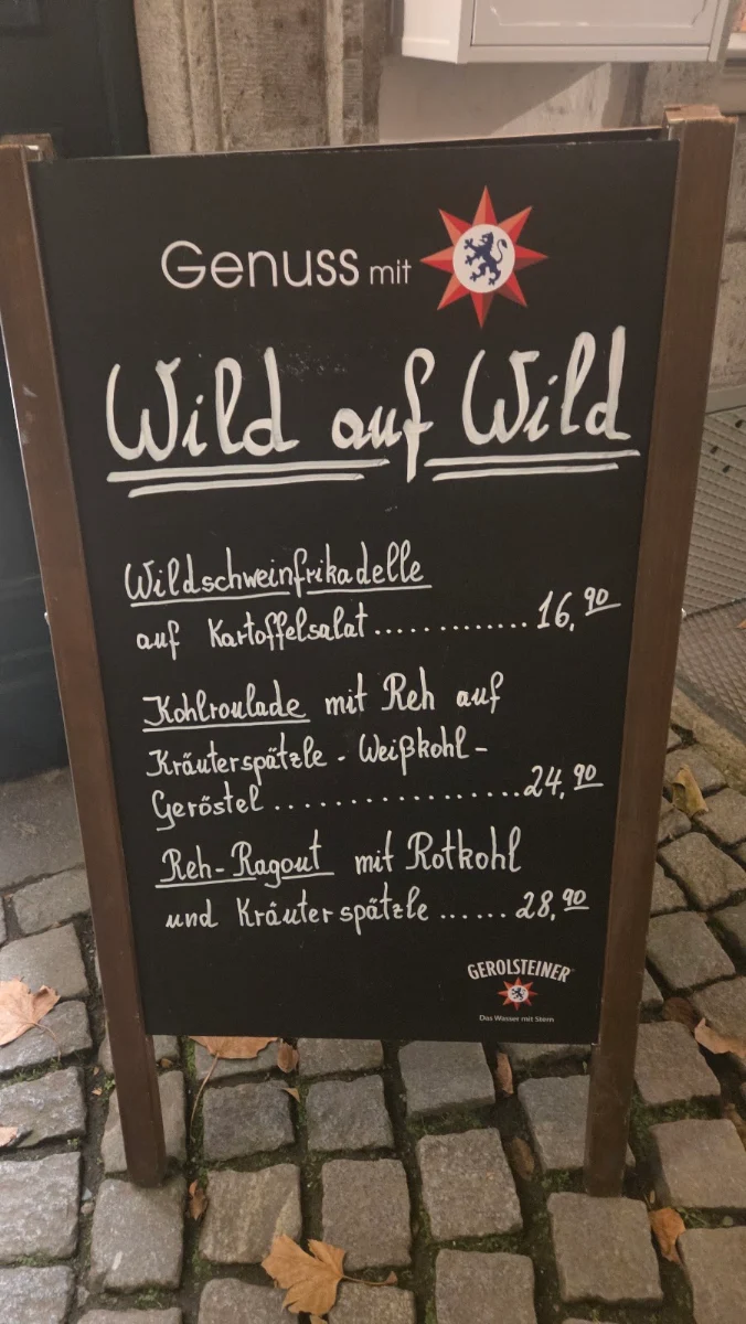 Speisekarte photo 1