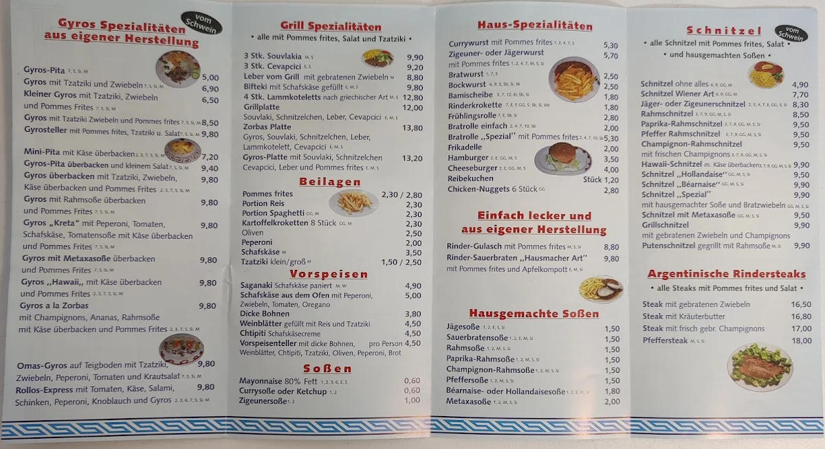 Speisekarte photo 4